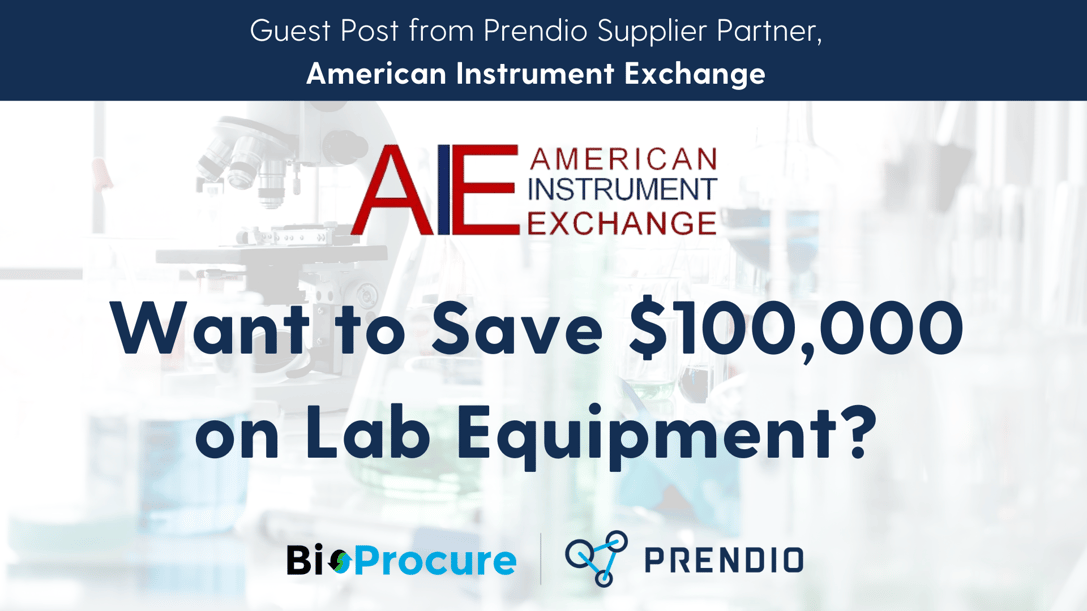 Guest post American Instrument Exchange – Want to save $100,000 on lab equipment (1)